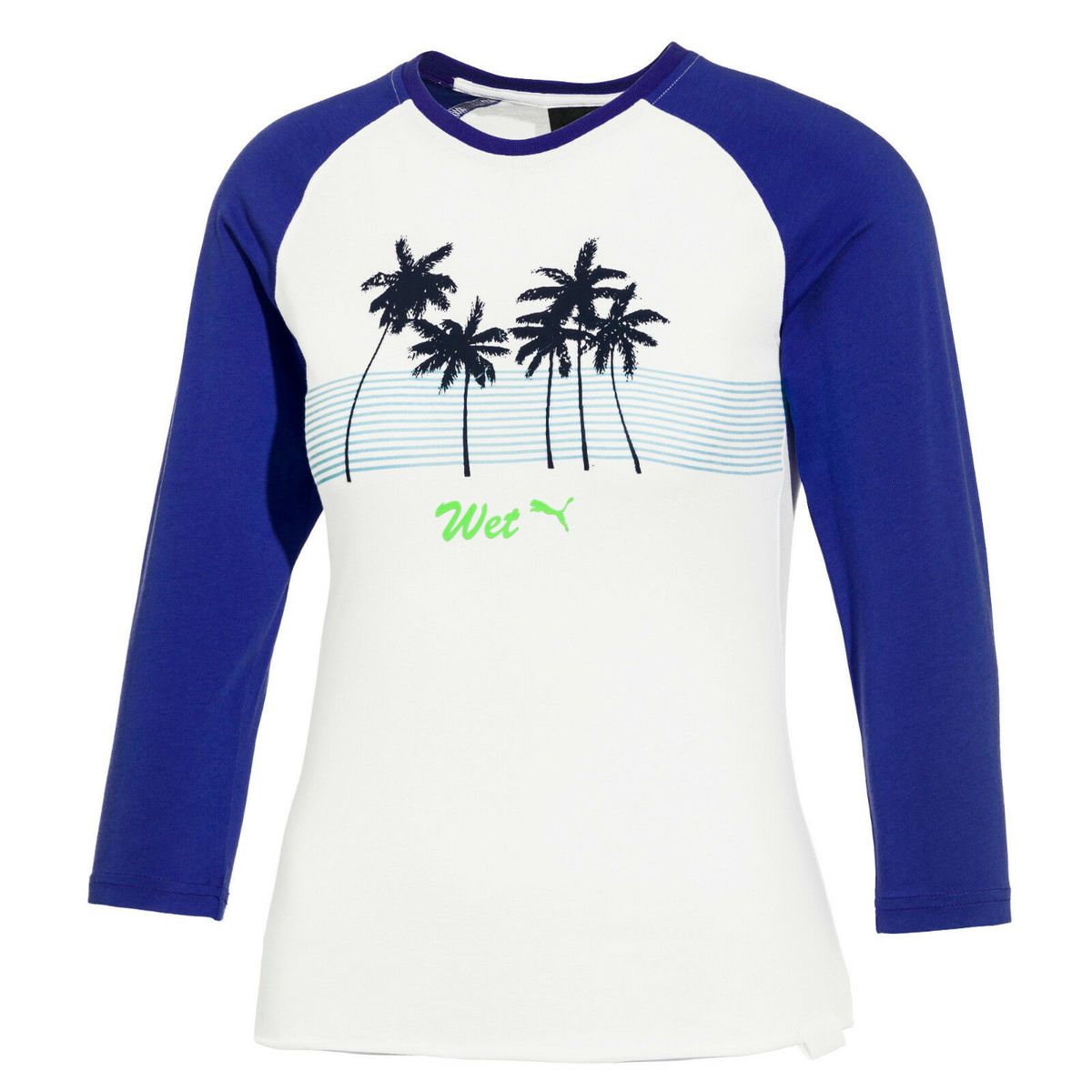 Raglan Langarm Grafik T-Shirt