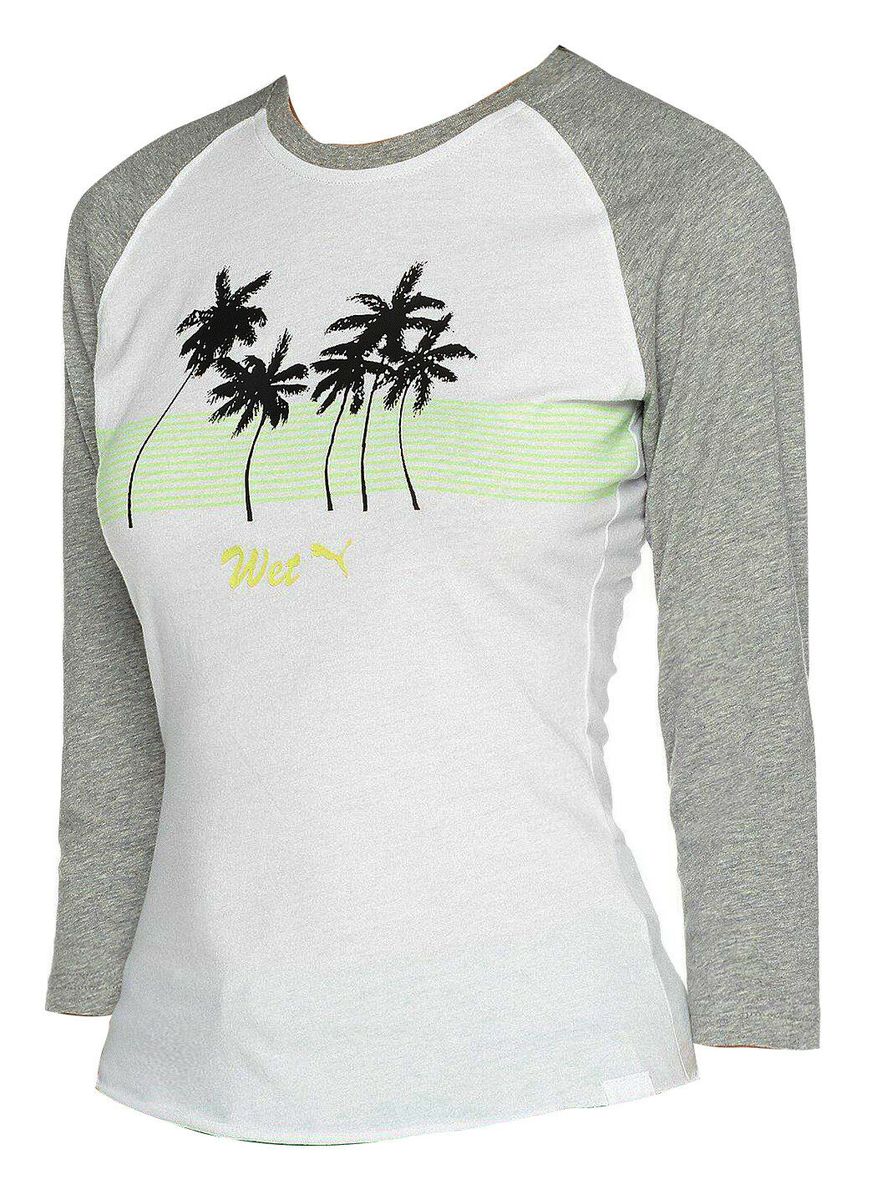 Raglan Langarm Grafik T-Shirt