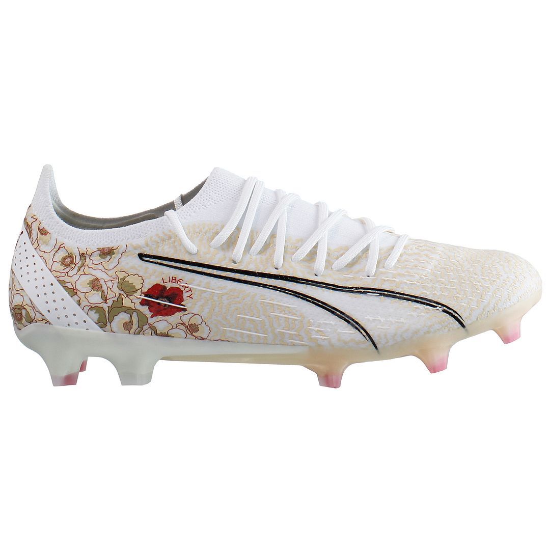 Fußballschuhe für Damen mit Blumendruck