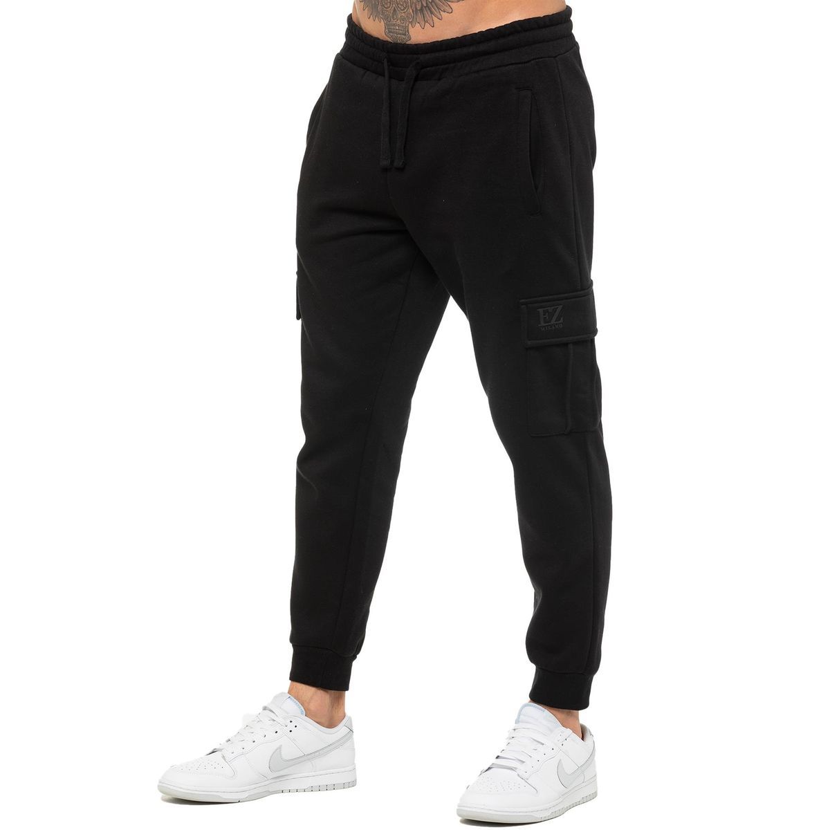Herren Fleece Cargo Jogginghose