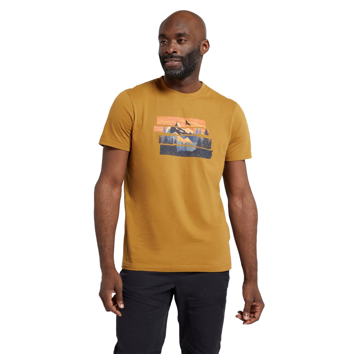 Herren Bio-Baumwoll T-Shirt mit Grafik
