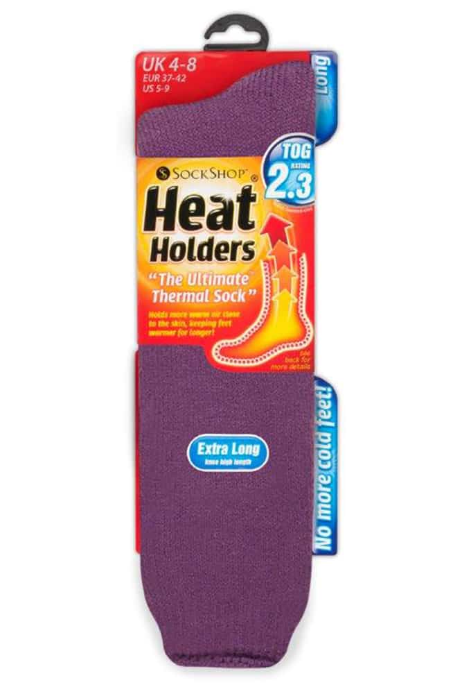 Extra lange Thermo-Kniestrümpfe