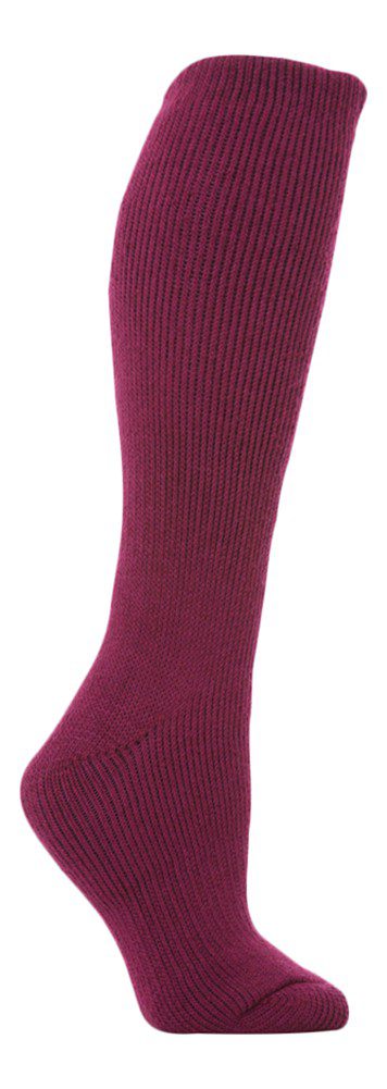 Extra lange gerippte Thermosocken