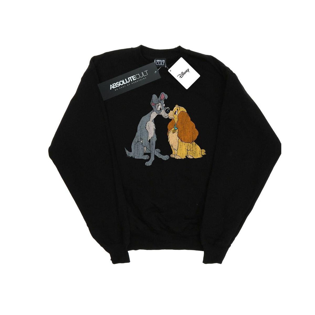 Susi und Strolch Kuss Sweatshirt