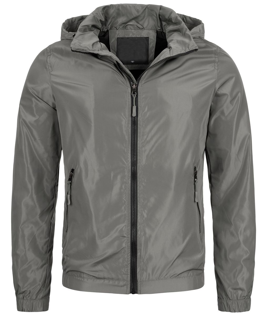 Leichte Herren Windbreaker Jacke mit Kapuze
