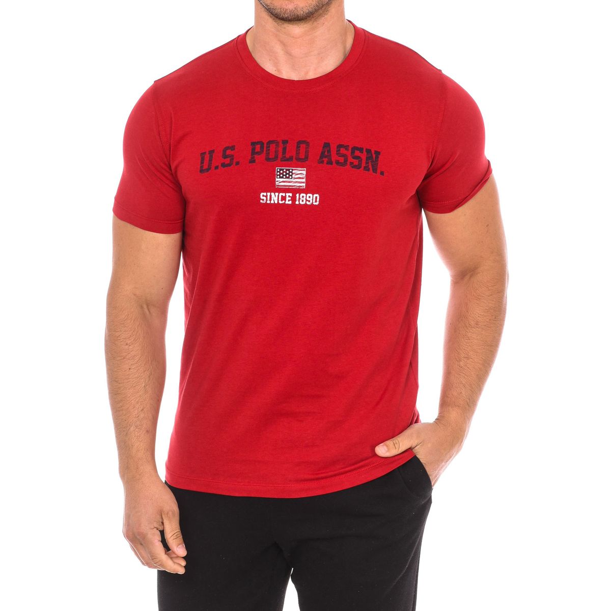Klassisches T-Shirt mit Logo-Grafik