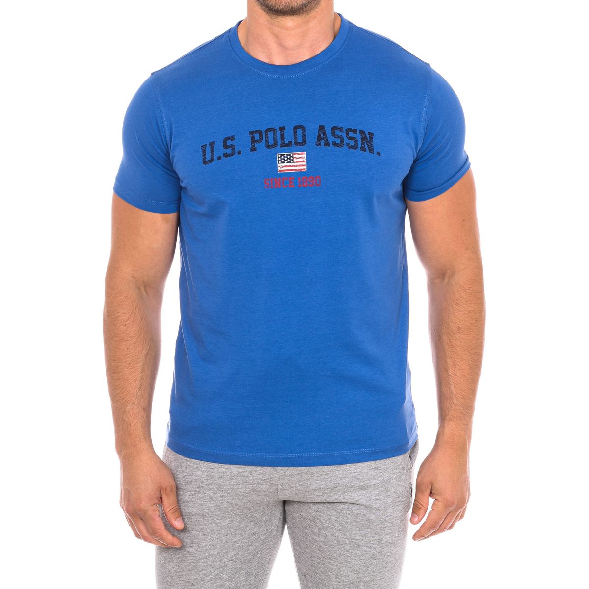 Klassisches T-Shirt mit Logo-Grafik