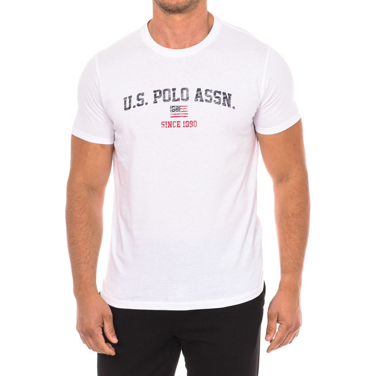 Klassisches T-Shirt mit Logo-Grafik