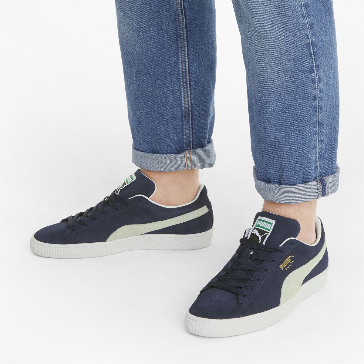 Ikonische Suede Low-Top Sneaker