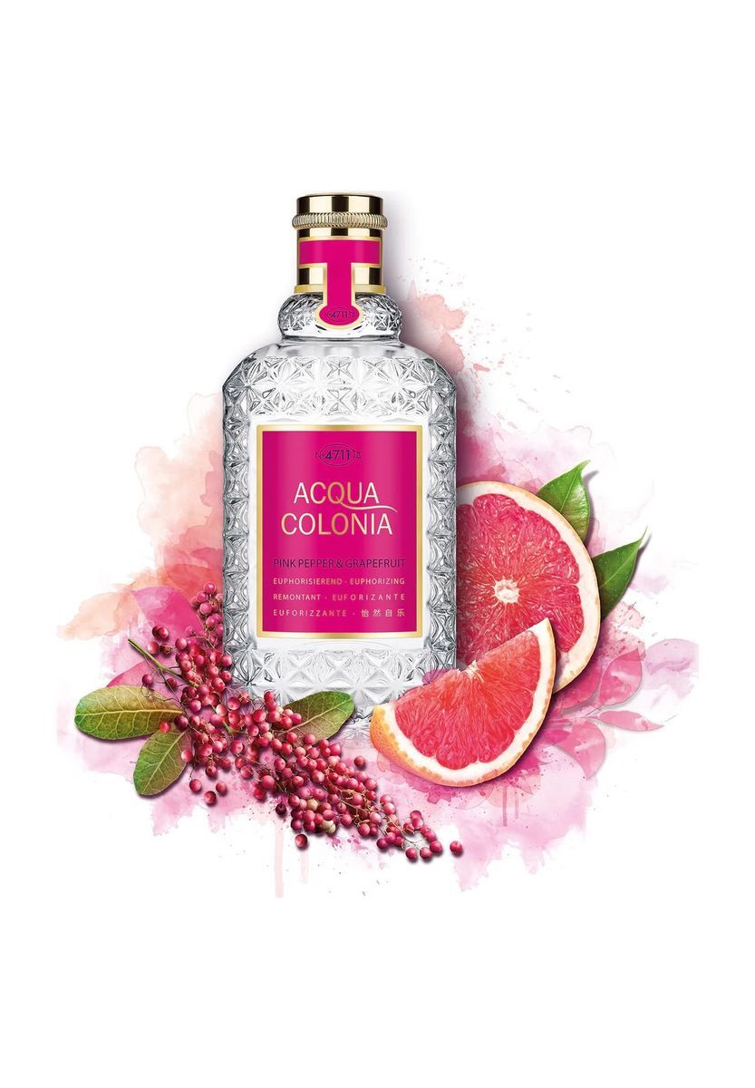 4711 Acqua Colonia Pink Pepper & Grapefruit, Eau de Cologne, Damen, fruchtig, 1 LEMON&GINGER, 99
