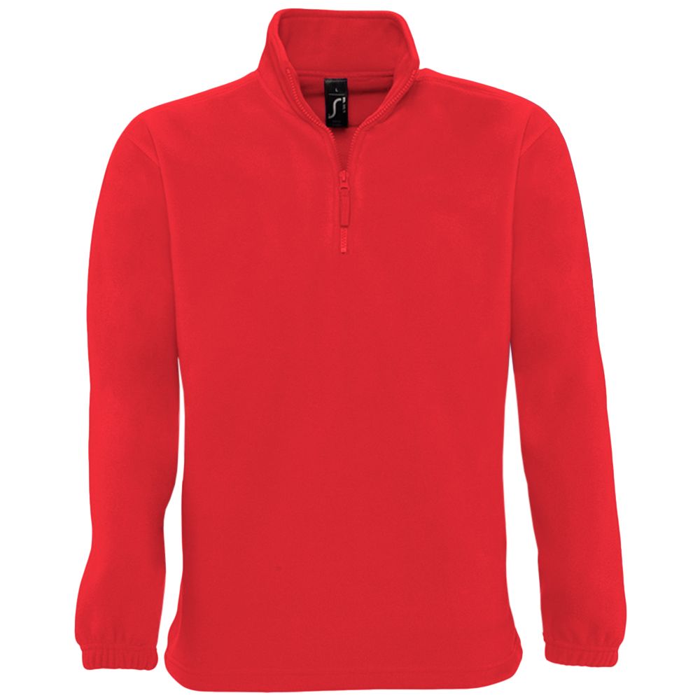 Herren Fleece-Pullover mit Reißverschluss