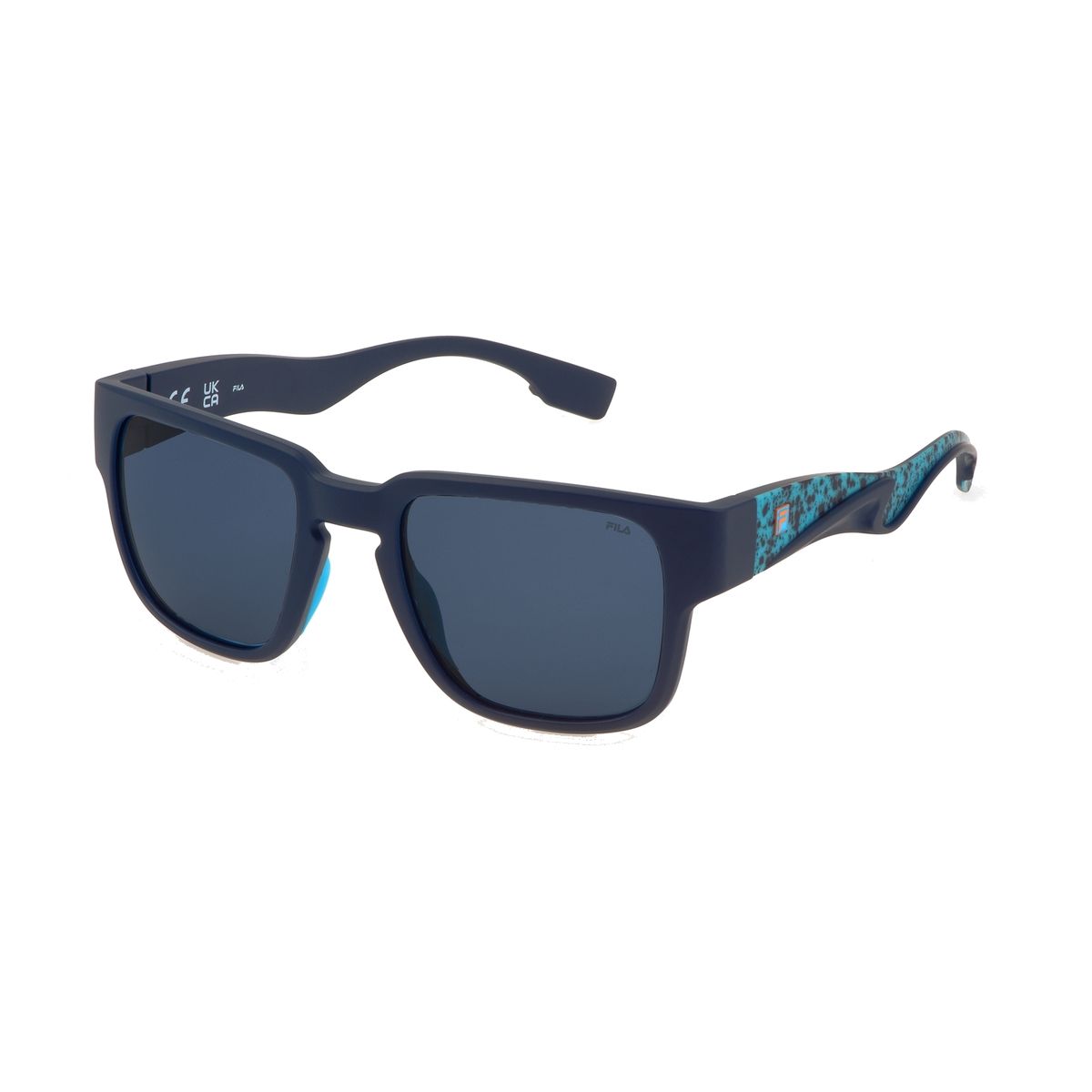 Rechteckige Sonnenbrille mit Rahmen