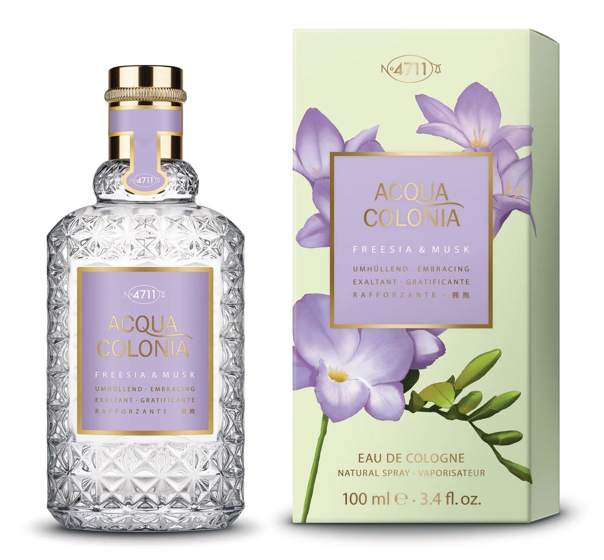 4711 Acqua Colonia Freesia & Musk, Eau de Cologne, Damen, blumig|fruchtig