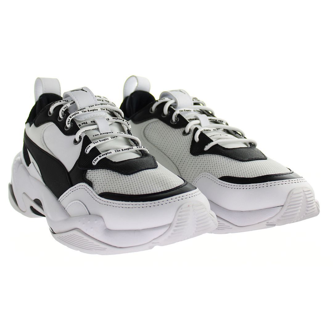 Chunky-Sneaker aus Mesh und Leder