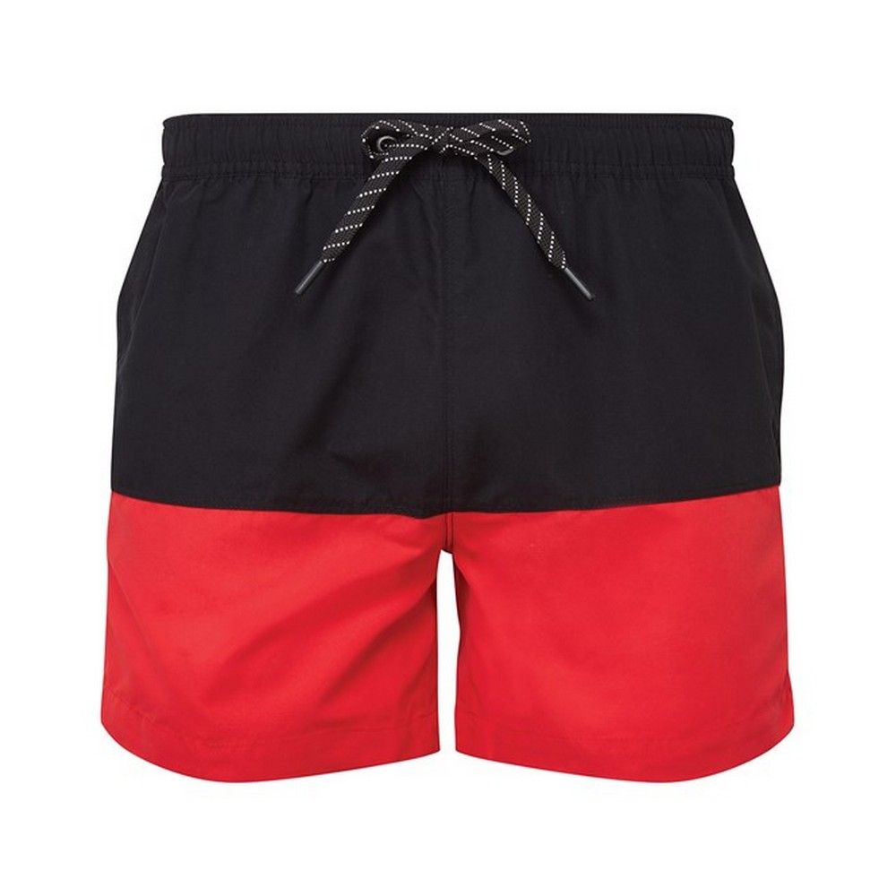 Zweifarbige Badeshorts