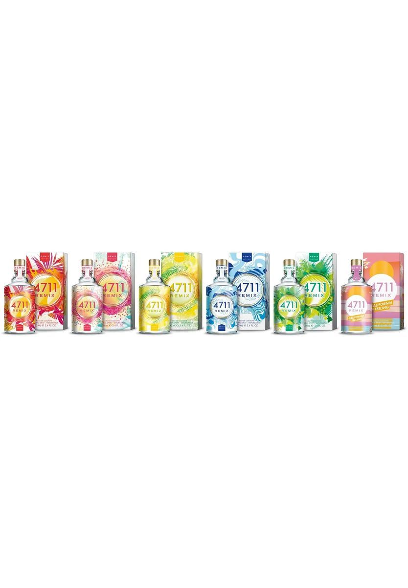 Remix California Feeling 4711, Eau de Cologne, Damen, fruchtig|blumig|zitrisch