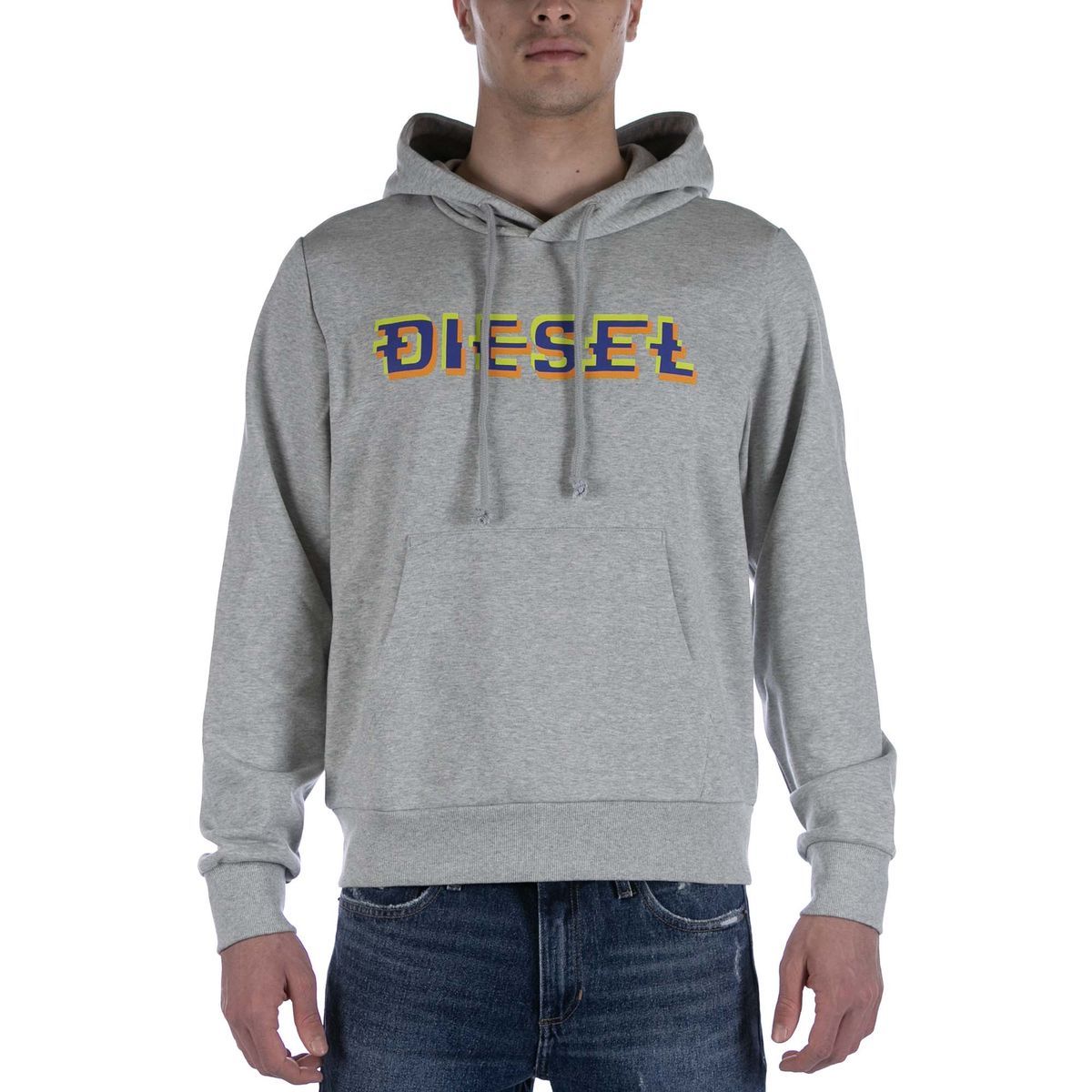 Diesel S-Ginn Hood K27 Graues Sweatshirt