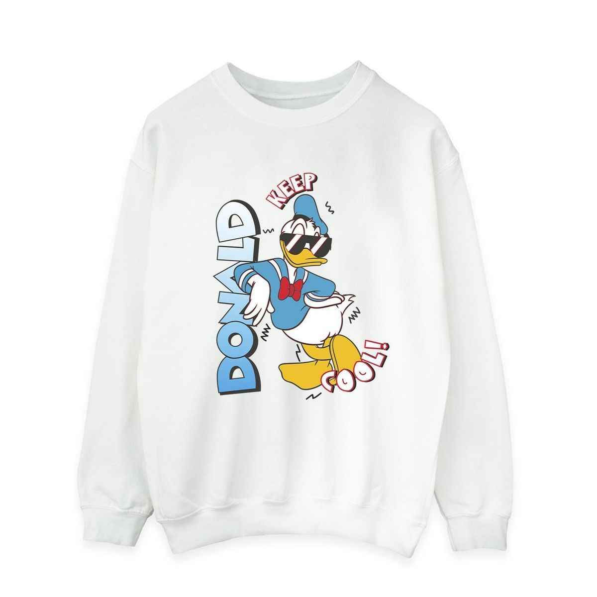 Donald Duck Cool Grafik Sweatshirt