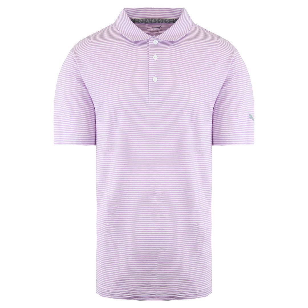 Gestreiftes Kurzarm Golf Poloshirt