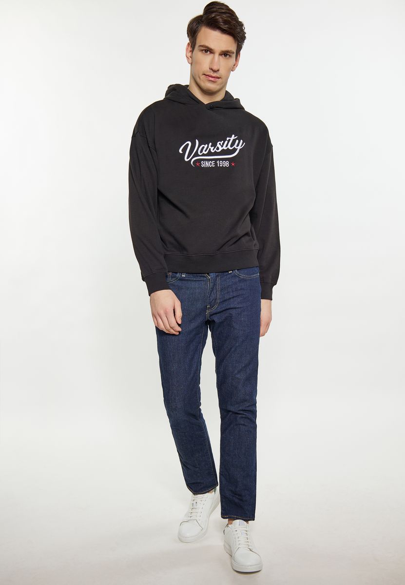 Kapuzenpullover mit Varsity-Grafikprint