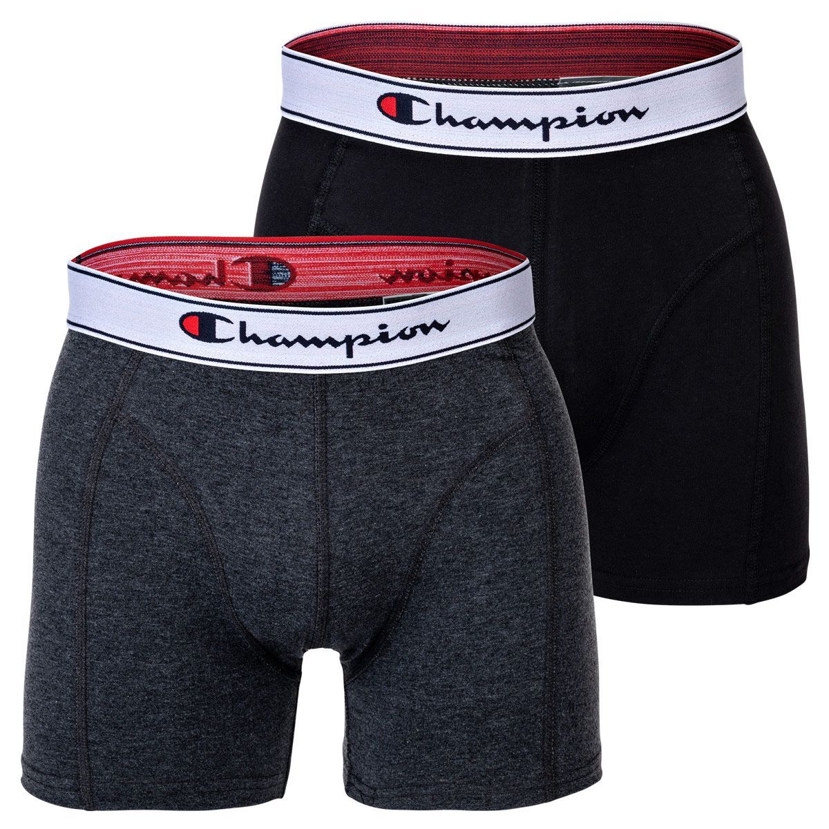 Herren Baumwoll-Boxershorts Doppelpack