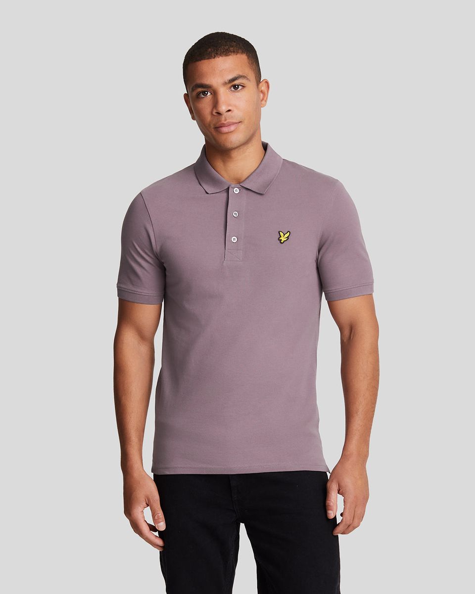 Klassisches Baumwoll-Piqué-Poloshirt