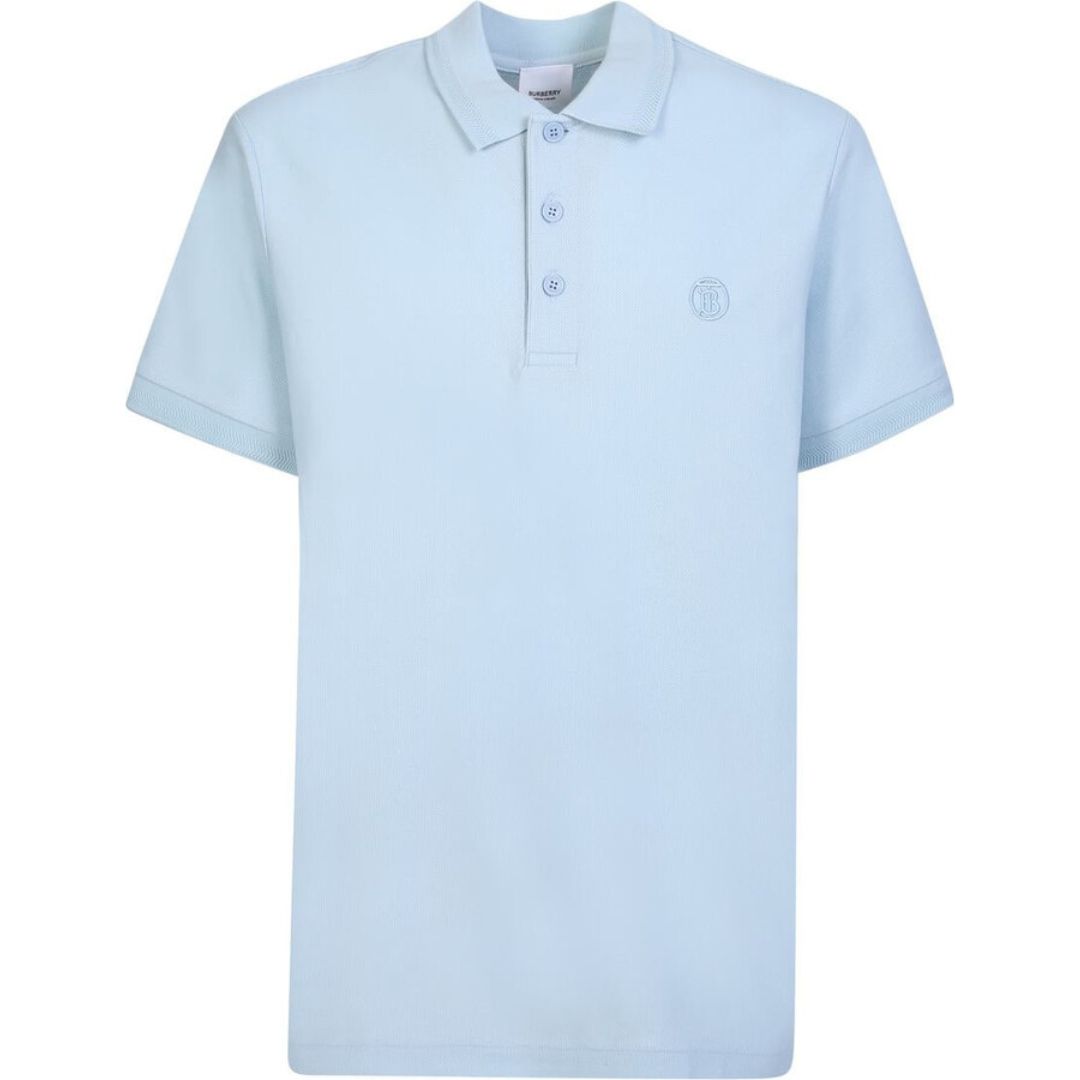 Monogramm Baumwoll-Piqué-Poloshirt