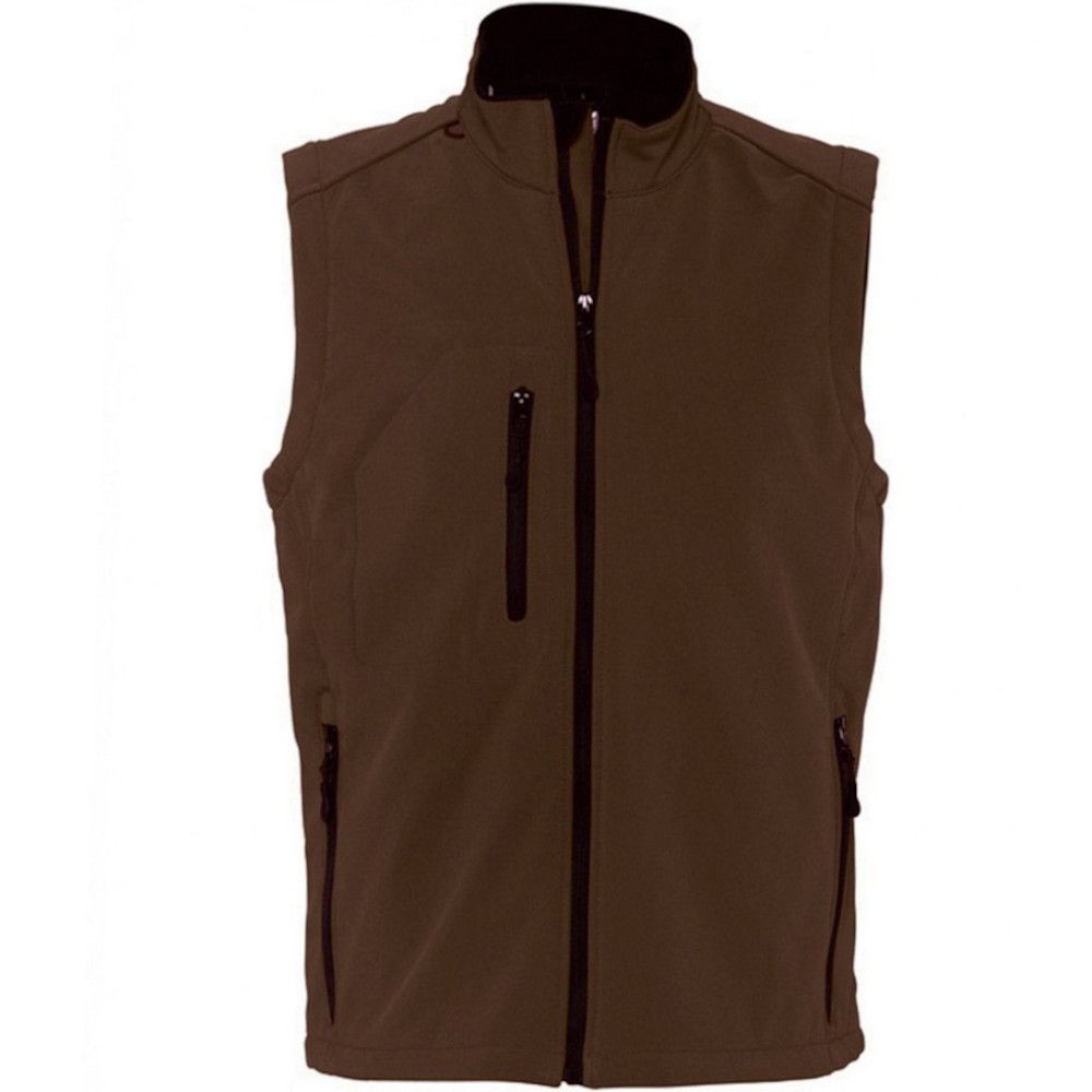 Herren Softshell Fleece Bodywarmer Weste