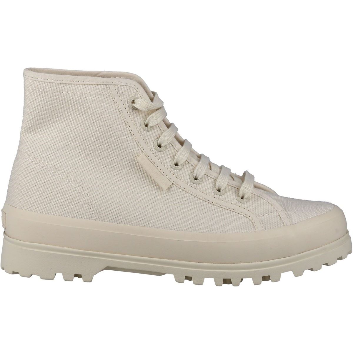 Superga 2341 Alpina Baumwolle Damen Beige Stiefel