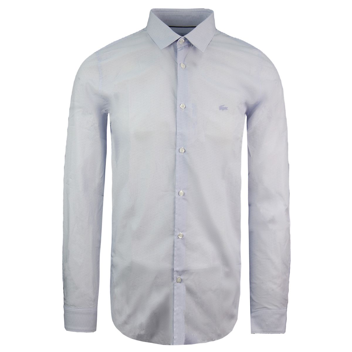 Hellblaues Slim-Fit-Freizeithemd
