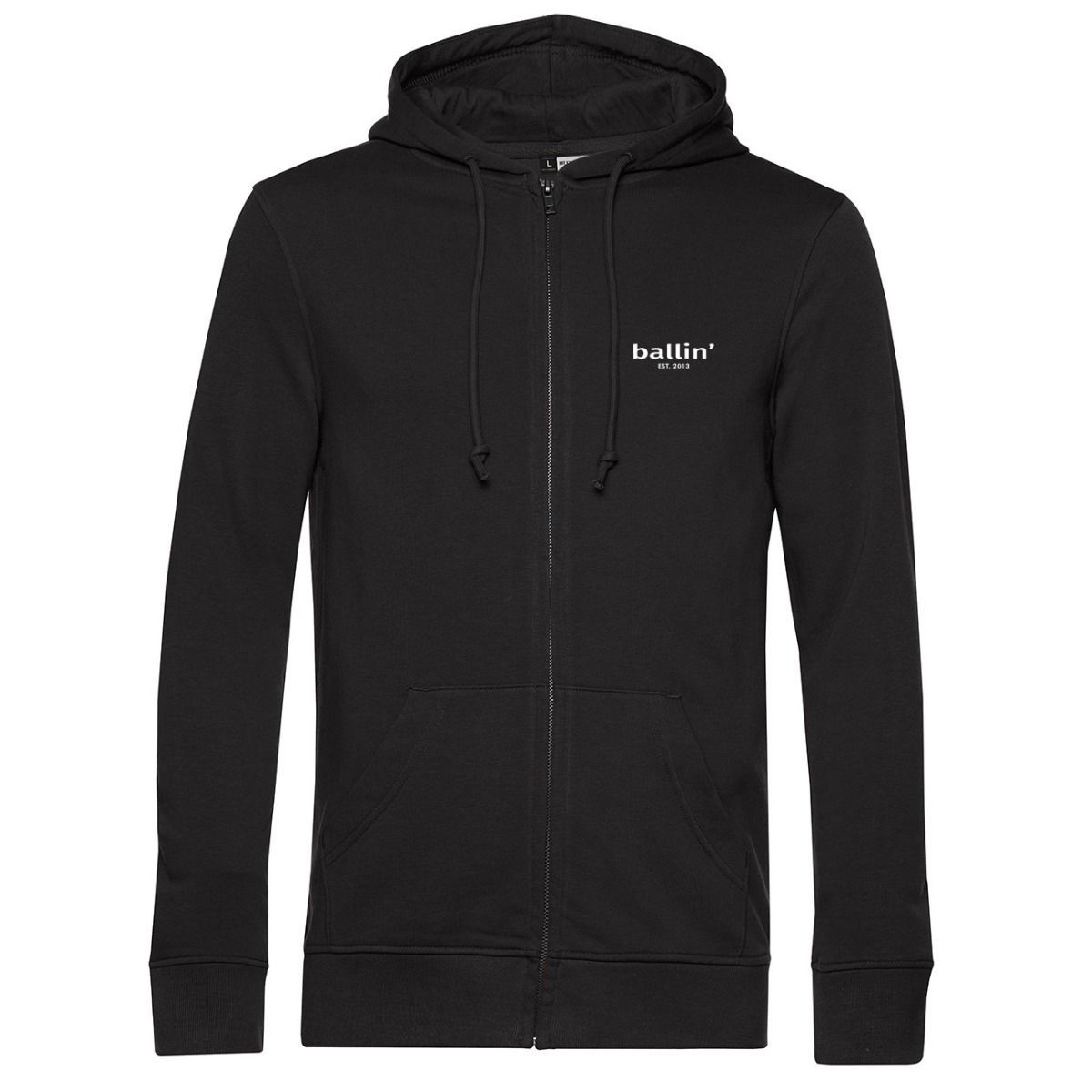 Klassisches Kapuzen-Sweatshirt mit Reißverschluss