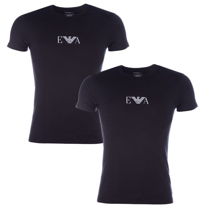 Herren T-Shirt mit Rundhalsausschnitt im Doppelpack