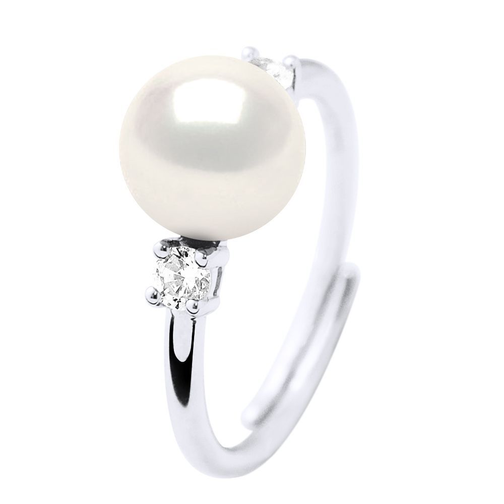Ring mit echter Süßwasserperle