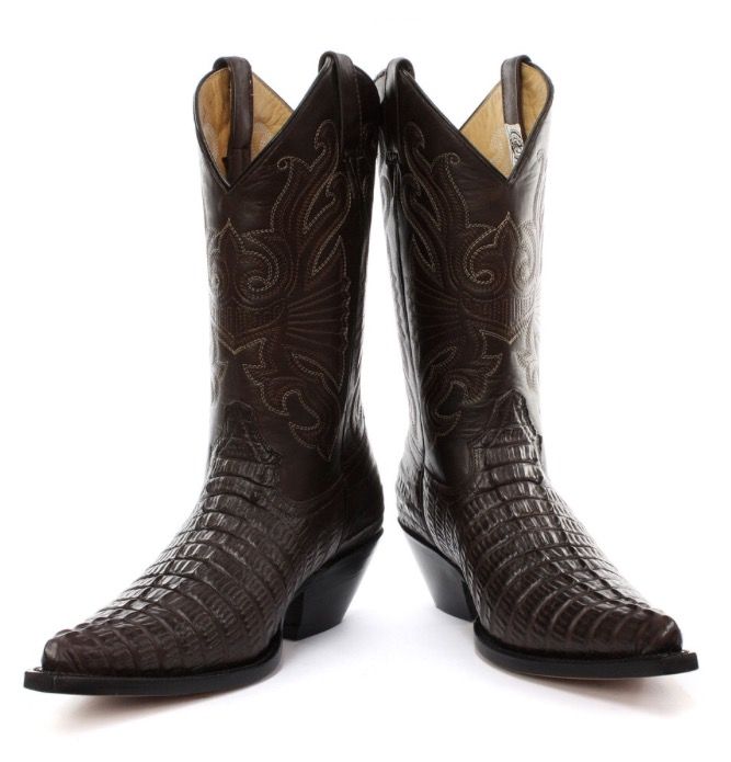 Aufwendig bestickte Western-Stiefel