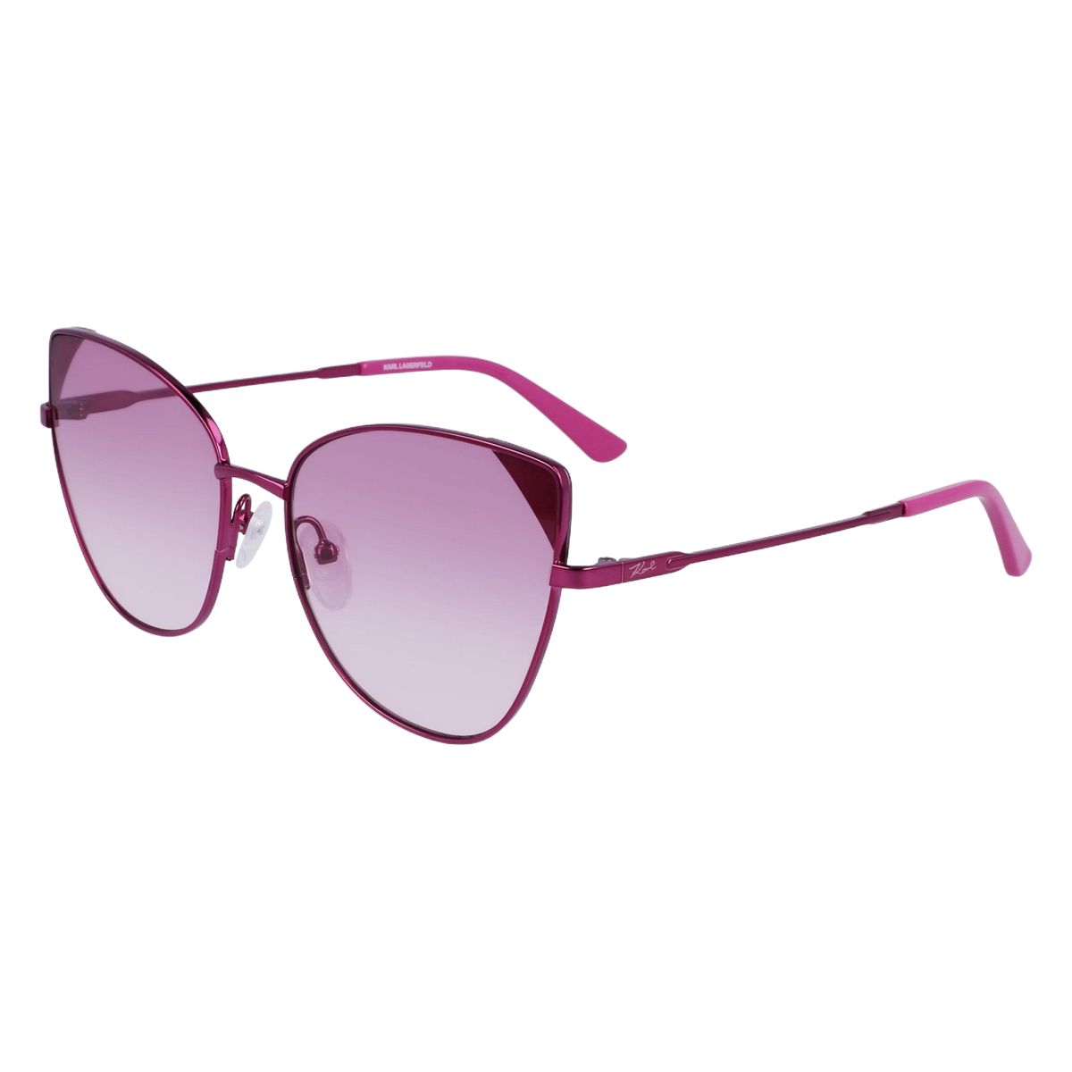 Metall-Sonnenbrille im Cat-Eye-Stil
