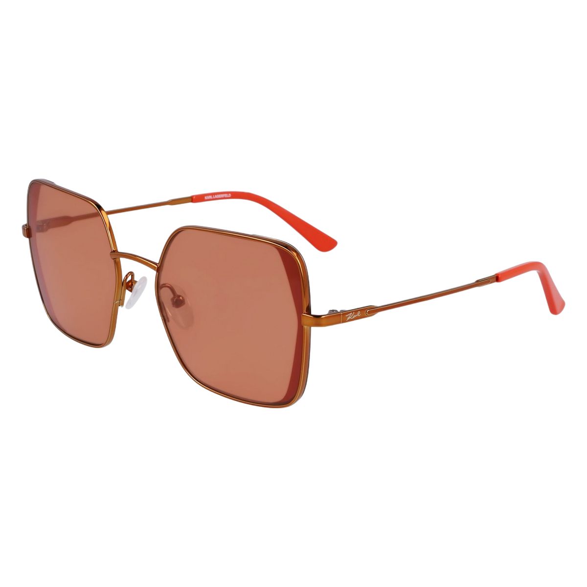 Metall-Sonnenbrille im Cat-Eye-Stil