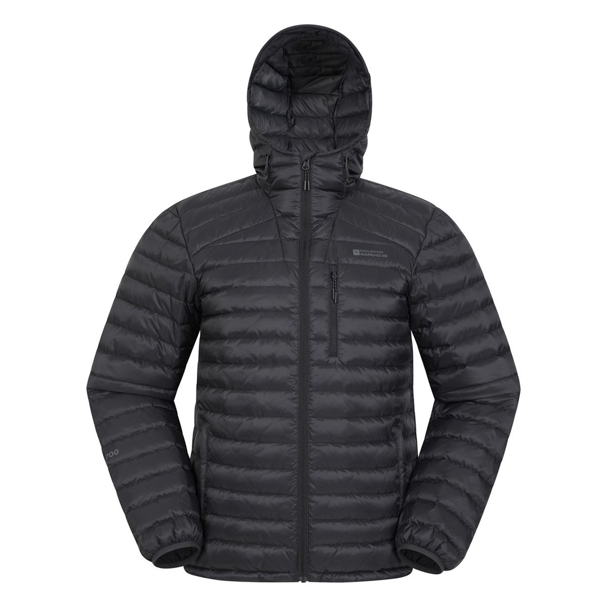 Herren Daunenjacke mit Kapuze