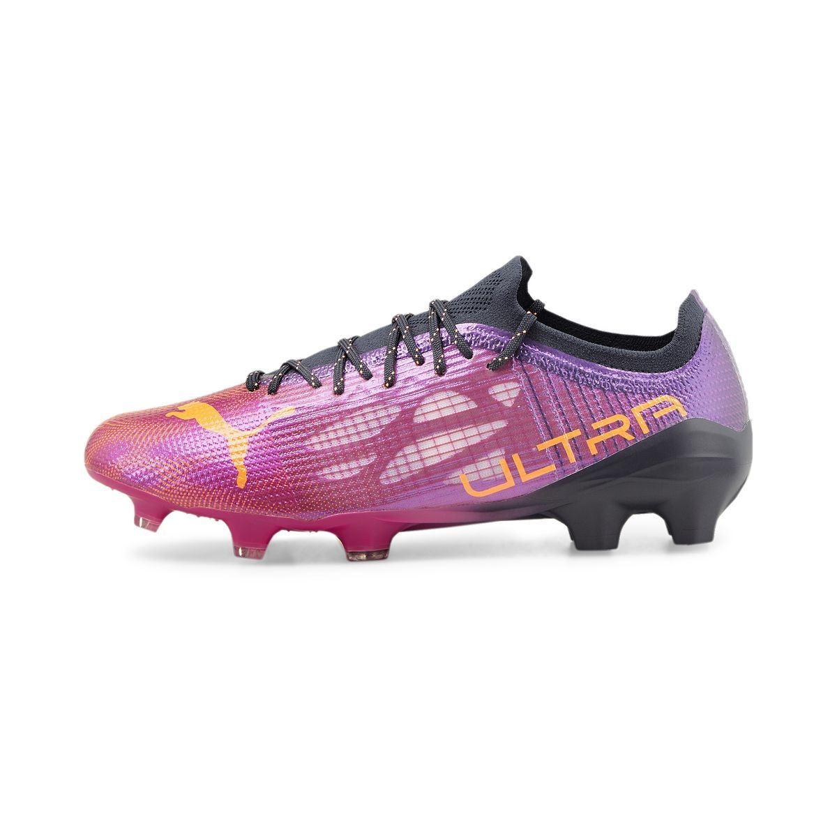 Lila Fußballschuhe für festen Boden