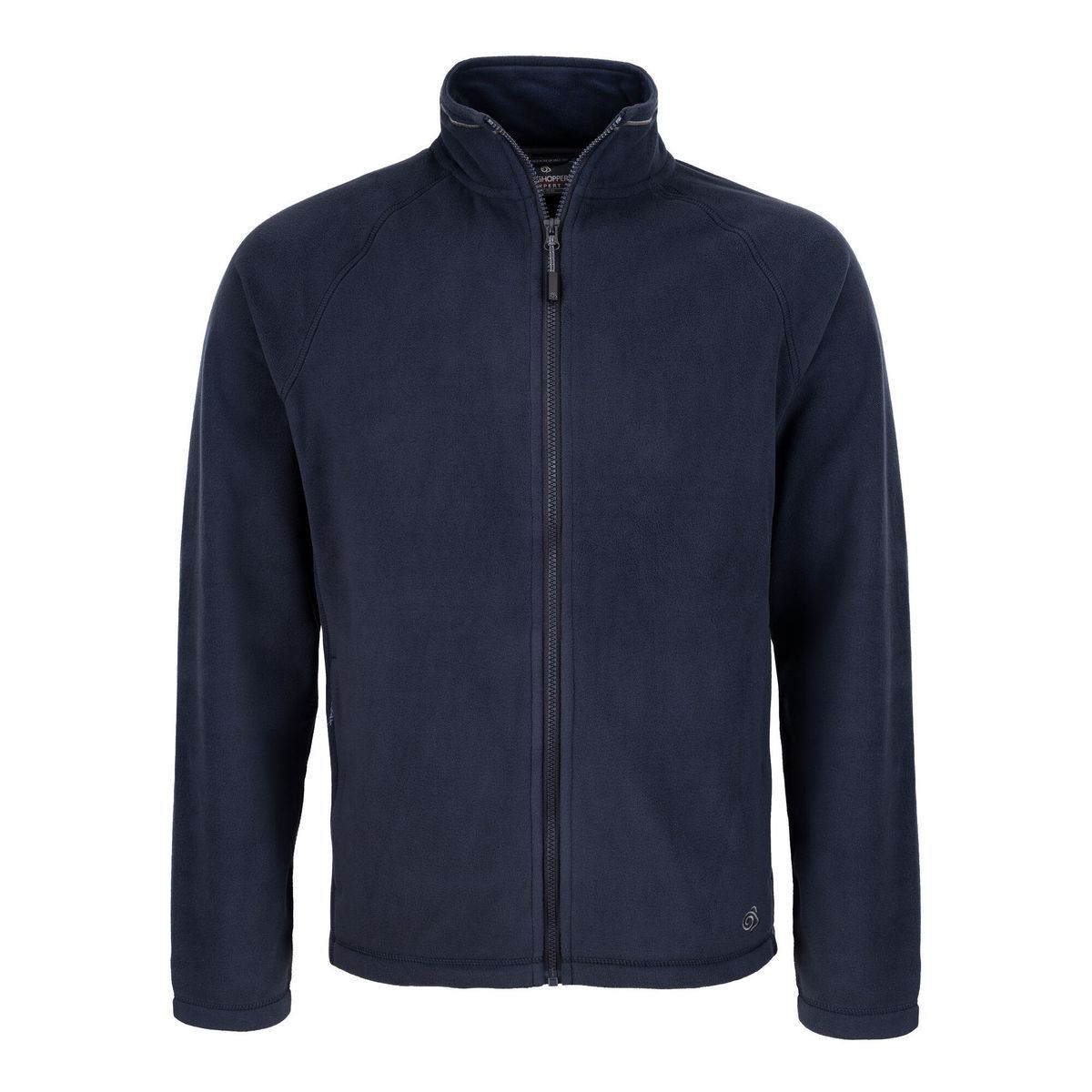 Herren Dunkelmarine Microfleece Jacke