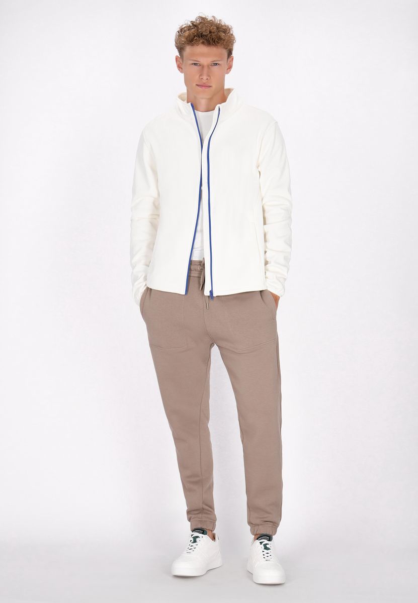 Minimalistische sportliche Stehkragenjacke