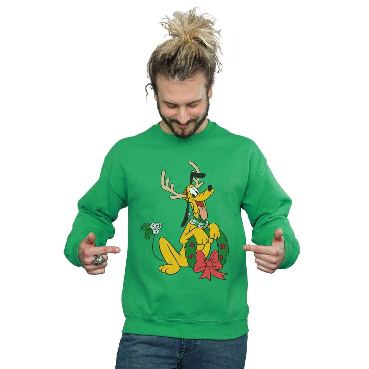 Pluto Rentier Weihnachts-Sweatshirt