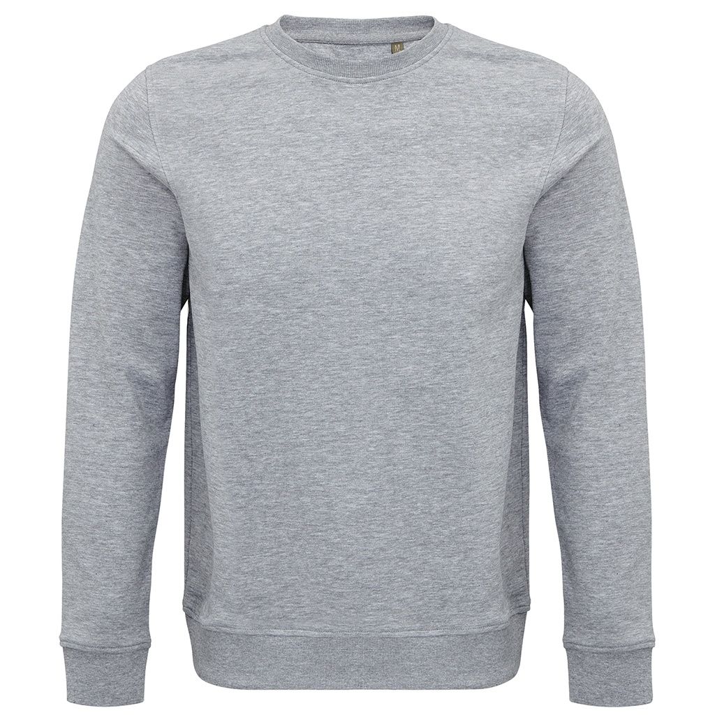 Klassisches Baumwoll-Sweatshirt mit Rundhalsausschnitt