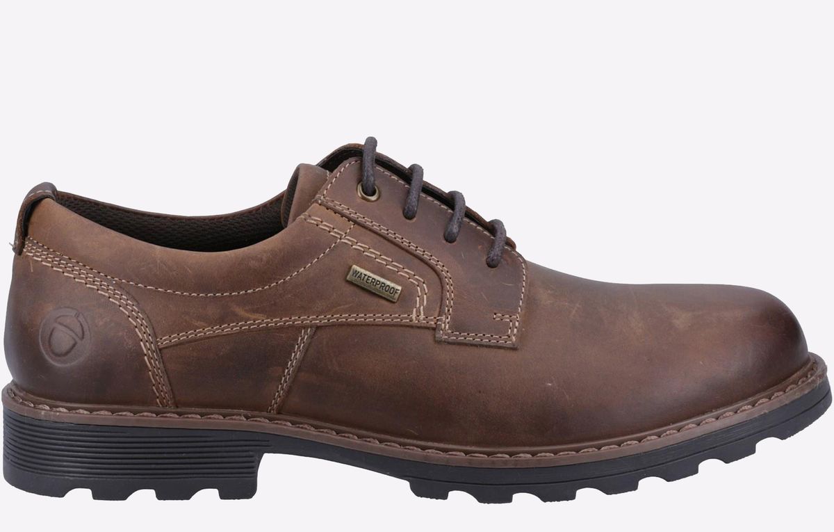 Cotswold Tadwick Herren Dunkelbraune Schnürschuhe