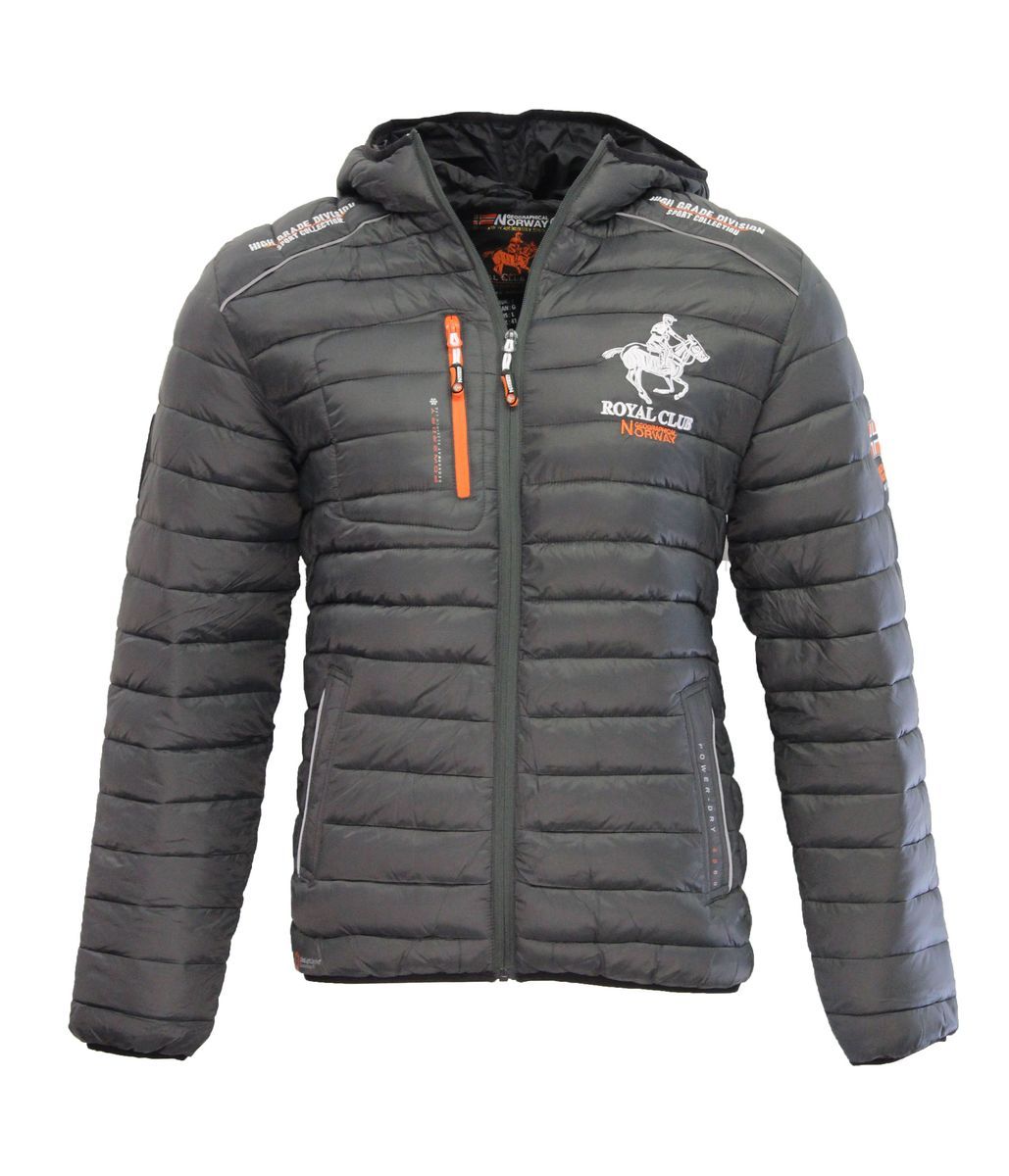 Gesteppte, wattierte Winterjacke für Herren