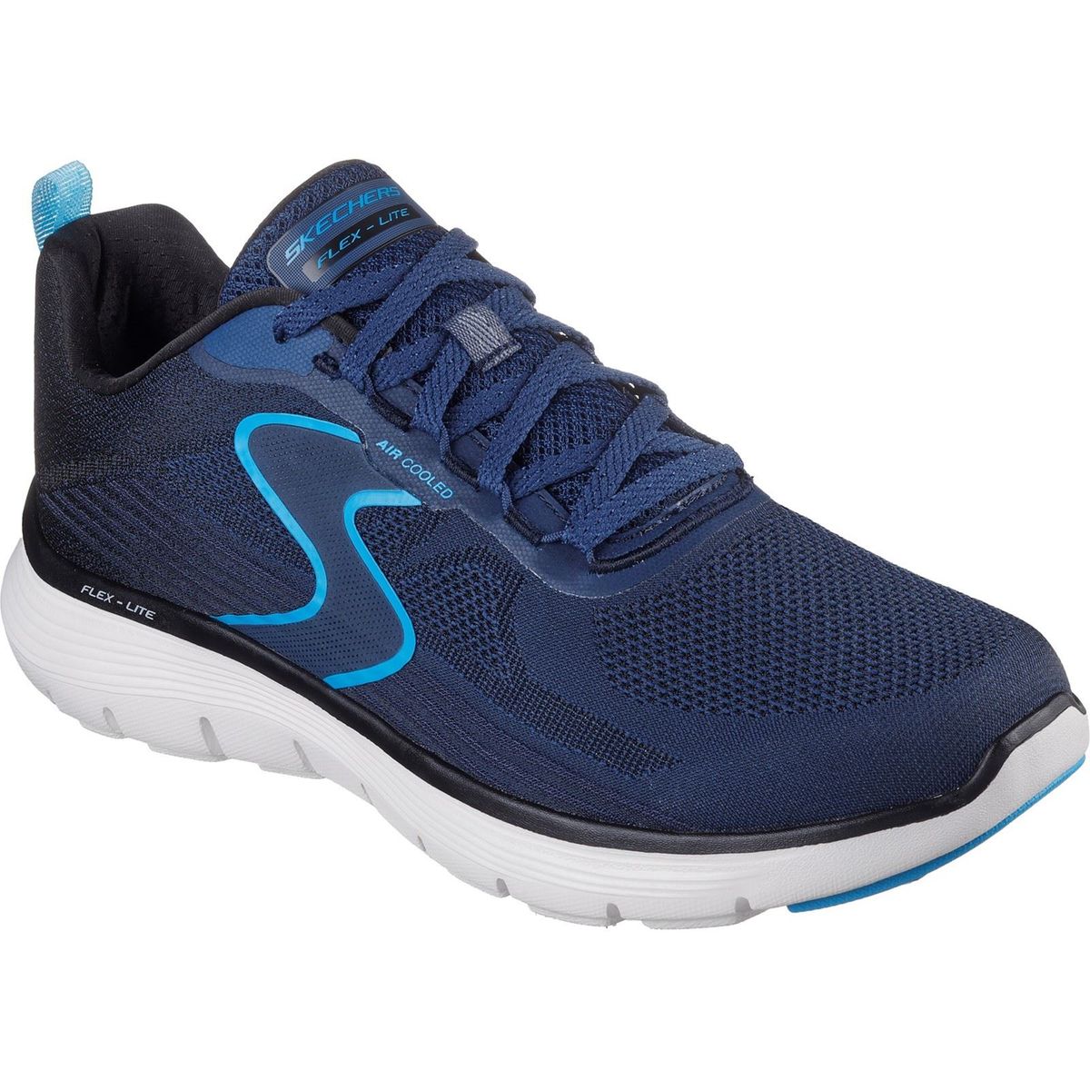 Skechers Flex Advantage 5.0 Spreelo Herren Sneaker aus Polyester in Marineblau/Blau
