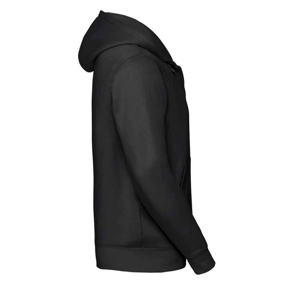 Klassischer Kapuzenpullover mit Reißverschluss
