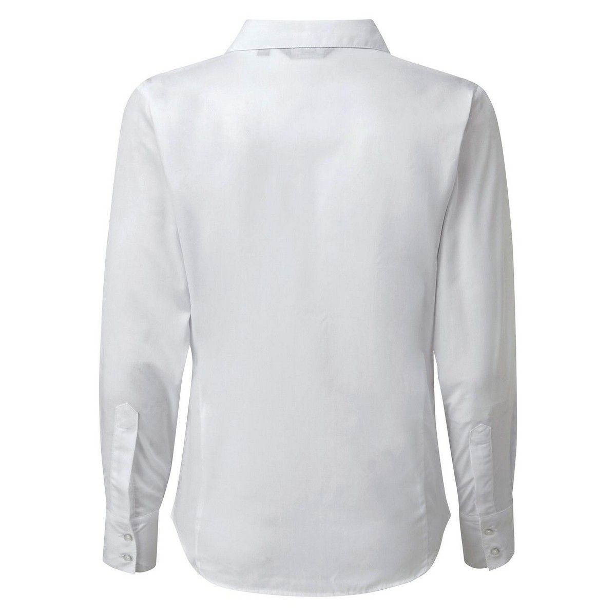 Taillierte Langarm-Popeline-Bluse