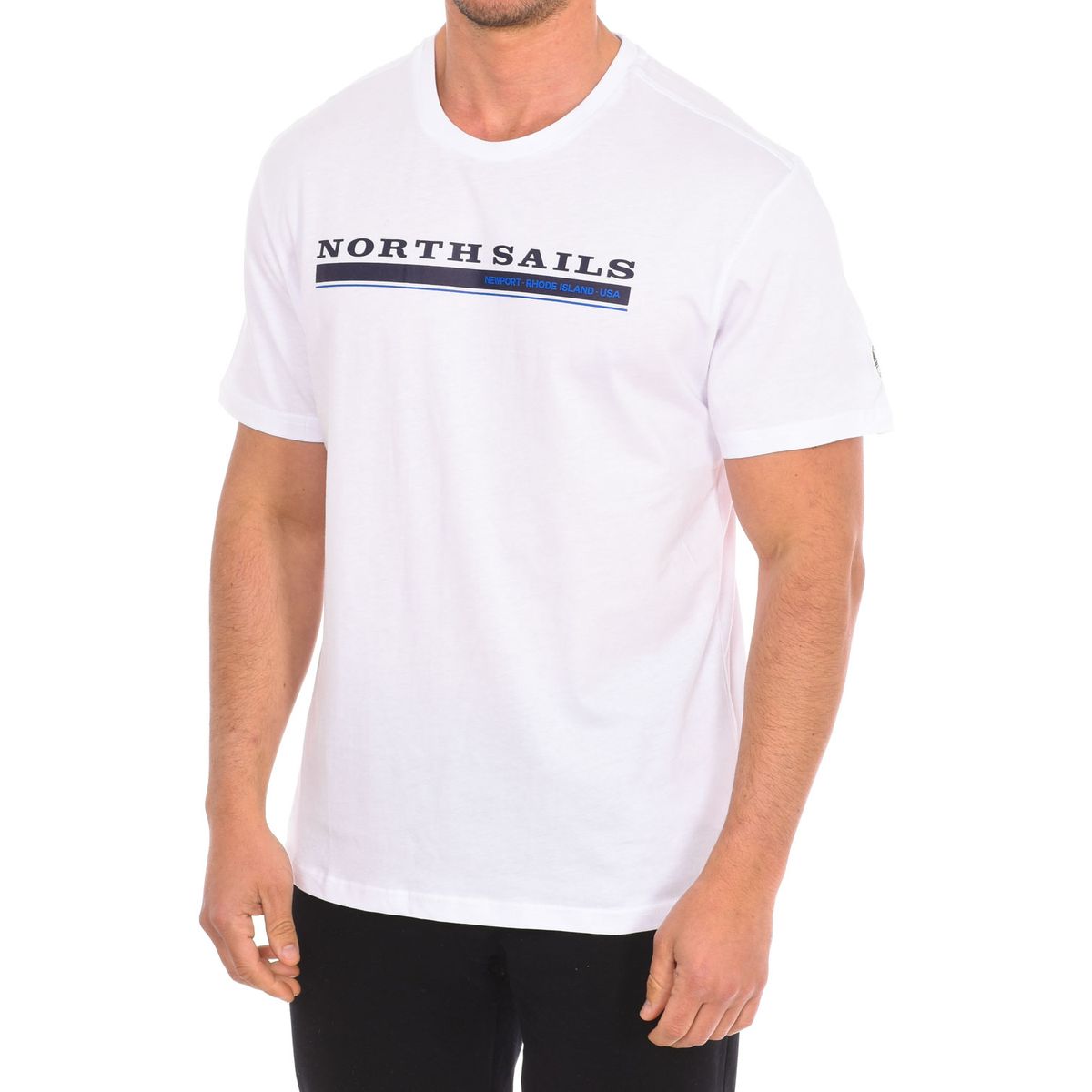 Klassisches T-Shirt mit Logo-Grafik
