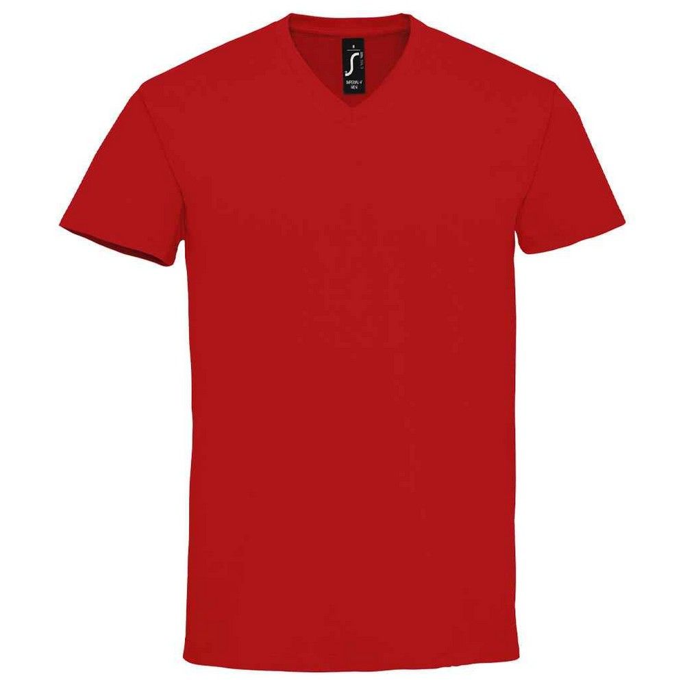 SOLS - "Imperial" T-Shirt V-Ausschnitt für Herren (Rot)