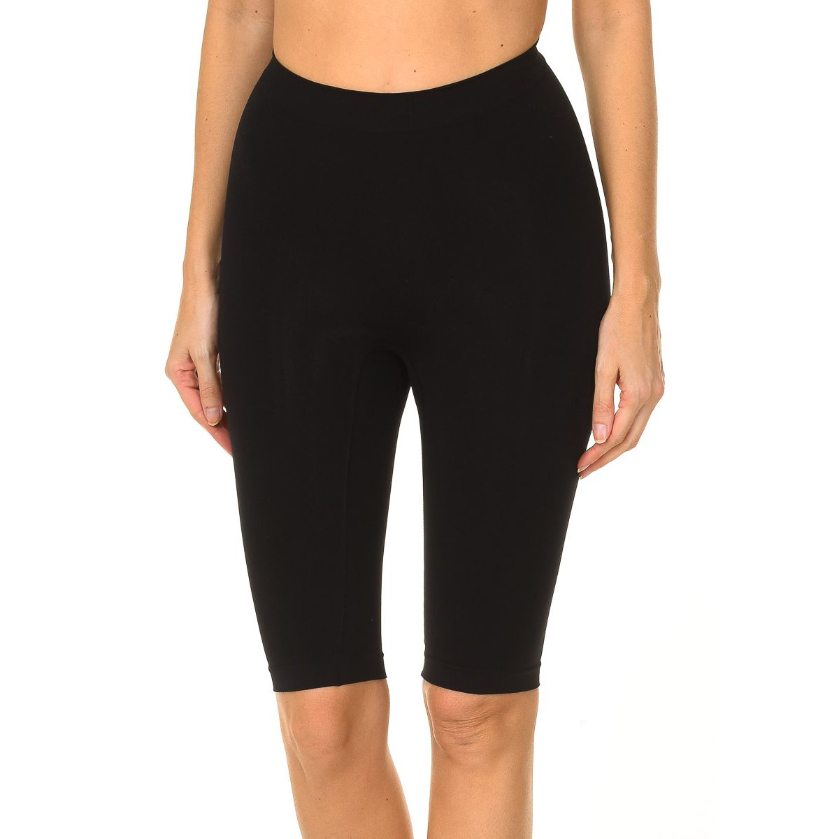 Radlerhose mit starker Kompression und hoher Taille